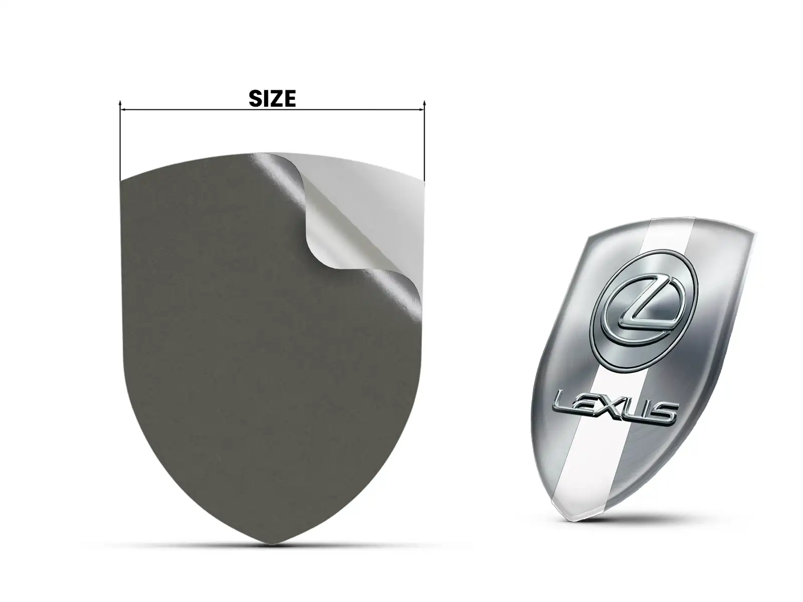 Lexus Emblemi Auto su Misura Stile Max Durevoli Pro